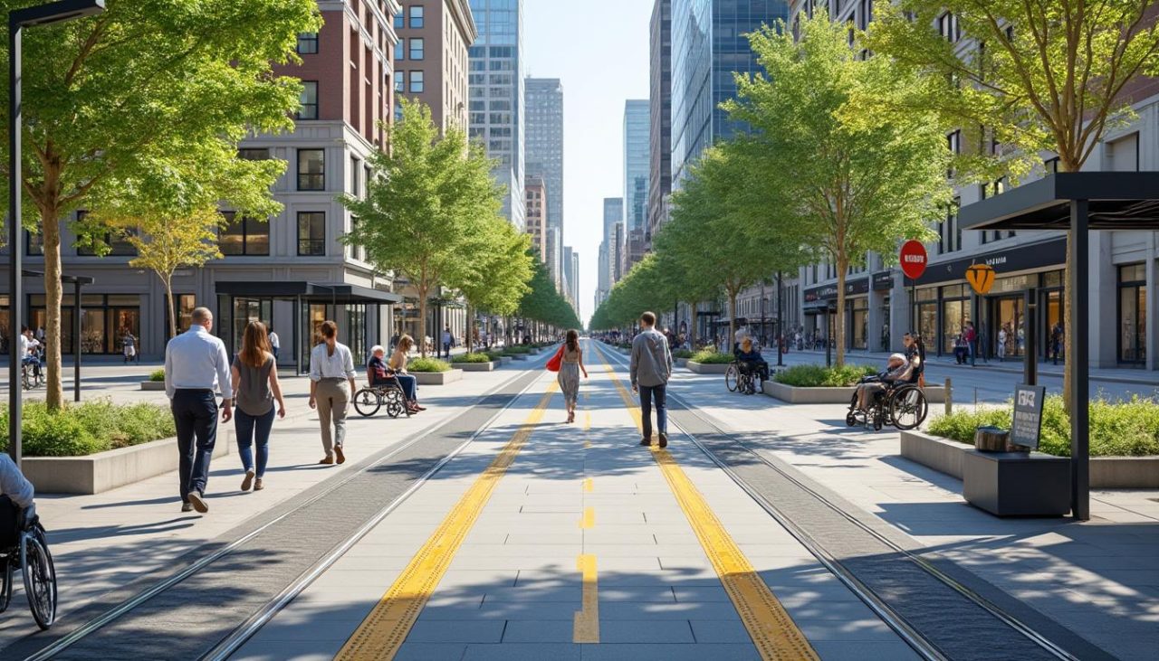 découvrez les aménagements essentiels pour rendre les villes accessibles à tous, favorisant l'inclusion et la mobilité pour chaque citoyen.