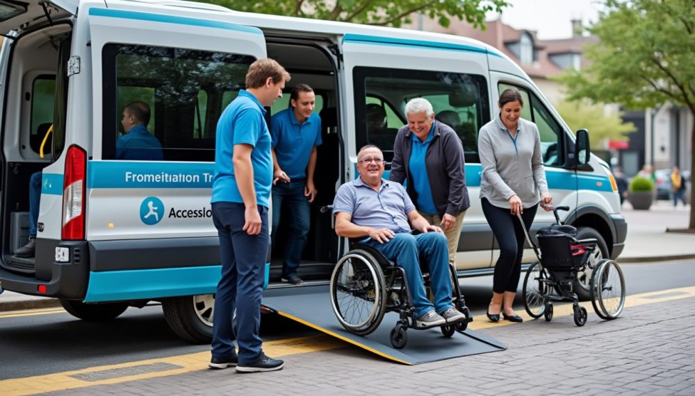 découvrez nos services de transport à la demande spécialement adaptés pour les personnes en situation de handicap, alliant confort, sécurité et flexibilité.